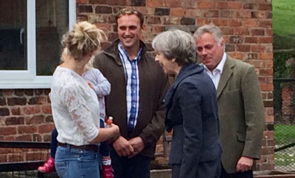 Prime Minister visits Clwyd South