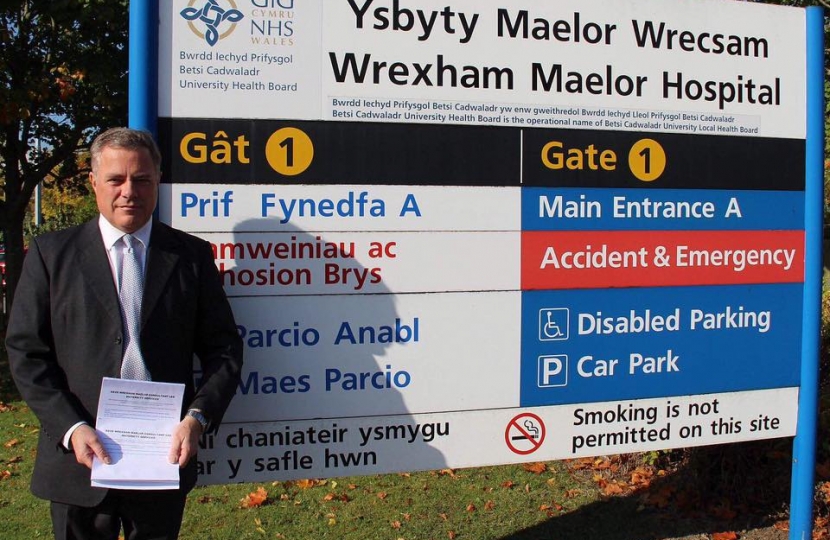 Saved: Maternity services at Wrexham Maelor Hospital