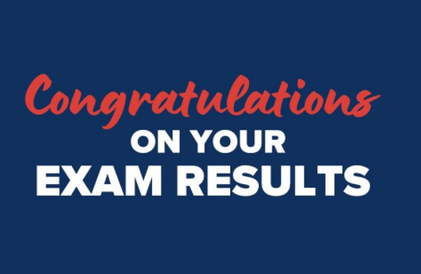 Congratulations on Your Exam Results