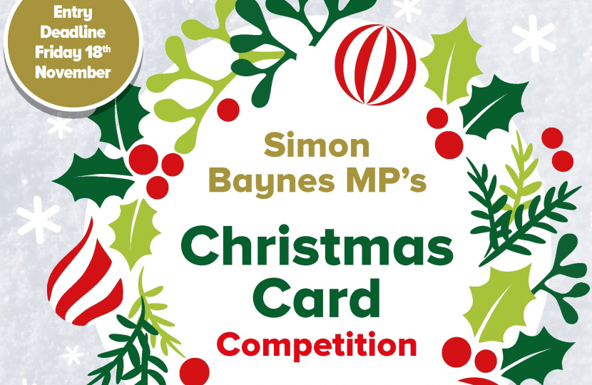 Simon Baynes MP Christmas Card Competition