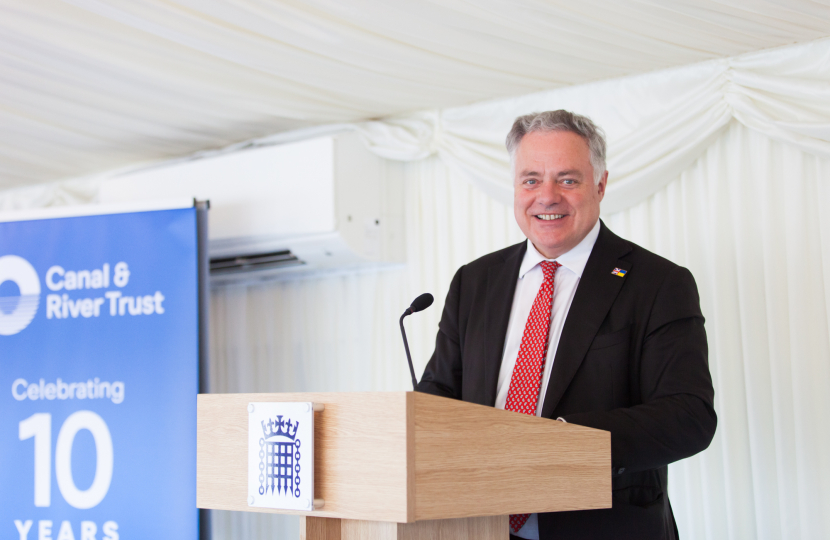 Simon Baynes MP - Canal and River Trust Reception