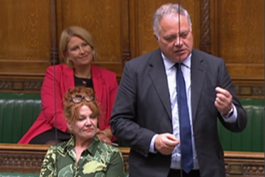 Simon Baynes MP and Sarah Atherton MP at Treasury Questions